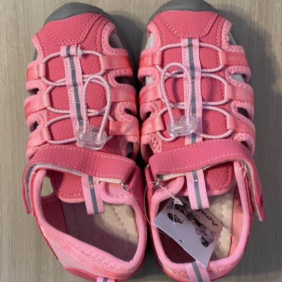 Pink Kids Sandals size 13 little girls new in the box - Picture 2 of 5